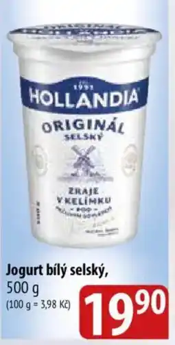 Bala Hollandia jogurt bílý selský nabídka