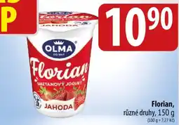 Bala Florian smetanový jogurt jahoda nabídka