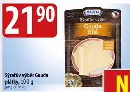 Bala Madeta sýrařův výběr gouda plátky nabídka