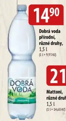 Bala Dobrá voda nabídka