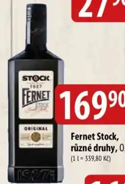 Bala Fernet Stock nabídka