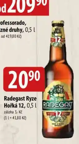 Bala Radegast Ryze Hořká 12 nabídka