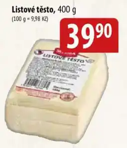 Bala Listové těsto nabídka