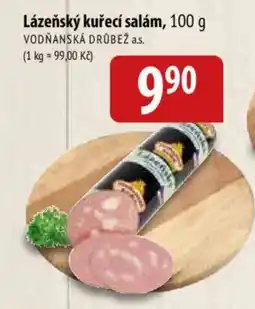 Bala Vodňanská drůbež a.s. lázeňský kuřecí salám nabídka