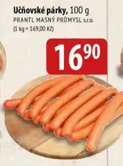 Bala Prantl masný průmysl učňovské párky nabídka