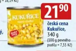 Bala česká cena Kukuřice nabídka