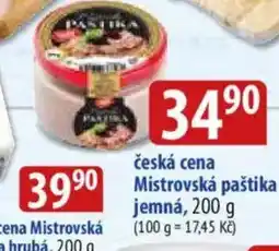 Bala Mistrovská paštika jemná nabídka