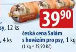 Bala Salám česká cena s hovězím pro psy nabídka