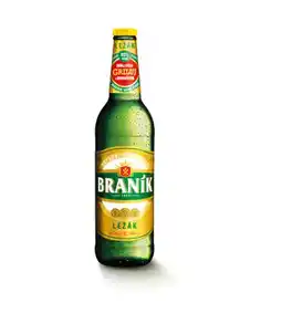 Tesco Braník Ležák, světlé pivo 0,5l 500ml nabídka