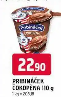 Trefa PRIBINÁČEK ČOKOPĚNA nabídka