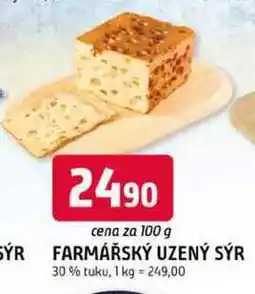 Trefa FARMÁŘSKÝ UZENÝ SÝR 30% tuku nabídka