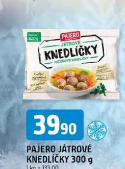 Trefa PAJERO JÁTROVÉ KNEDLÍČKY nabídka