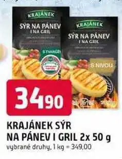 Trefa KRAJÁNEK SÝR NA PÁNEV I GRIL nabídka