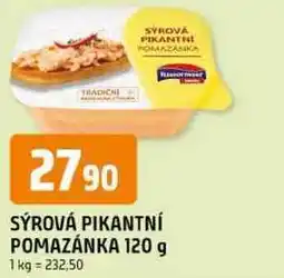 Trefa SÝROVÁ PIKANTNÍ POMAZÁNKA nabídka