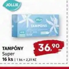 Trefa JOLLIE TAMPONS TAMPÓNY Super 16 ks nabídka