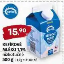 Trefa RANKO KEFÍROVÉ MLÉKO 1,1% nízkotučné nabídka