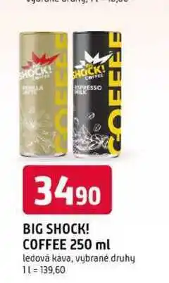 Trefa SHOCK! COFFEE 250 ml ledová káva nabídka