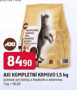 Trefa AXI KOMPLETNÍ KRMIVO 1,5 kg granule pro kočky nabídka