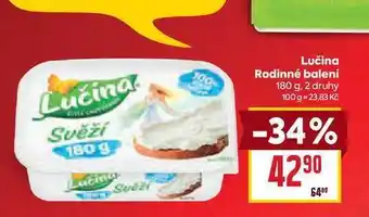 Billa Lučina Rodinné balení nabídka