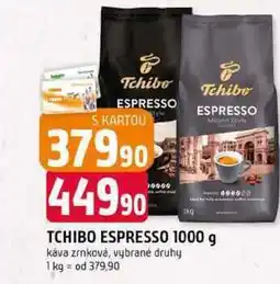 Trefa TCHIBO ESPRESSO 1000 g káva zrnková, vybrané druhy nabídka