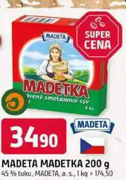 Trefa MADETA MADETKA 200 g 45% tuku nabídka