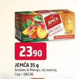 Trefa JEMČA 35 g Broskev & Mango, čaj ovocný nabídka