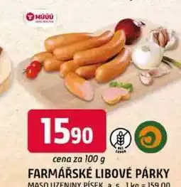 Trefa FARMÁŘSKÉ LIBOVÉ PÁRKY nabídka