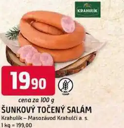 Trefa ŠUNKOVÝ TOČENÝ SALÁM nabídka