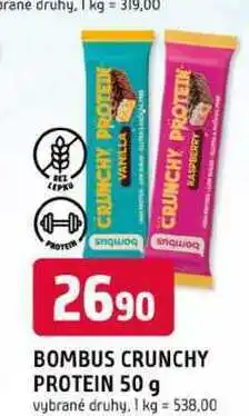 Trefa BOMBUS CRUNCHY PROTEIN nabídka