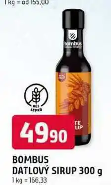 Trefa BOMBUS DATLOVÝ SIRUP nabídka