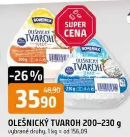 Trefa OLEŠNICKÝ TVAROH nabídka