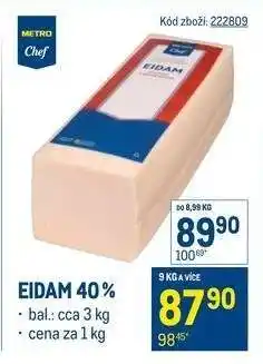 Makro Eidam 40 % nabídka
