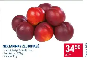 Nektarinky žlutomasé