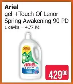 Teta Ariel gel +Touch Of Lenor Spring Awakening 90 PD nabídka