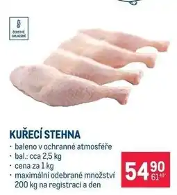 Makro Kuřecí stehna nabídka