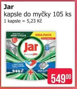 Teta Jar kapsle do myčky 105 ks nabídka