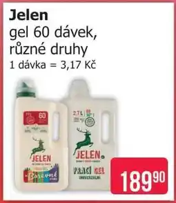Teta Jelen gel 60 dávek, různé druhy nabídka