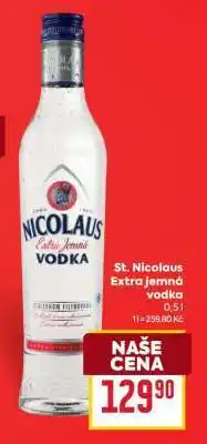 Billa St. Nicolaus Extra jemná vodka nabídka