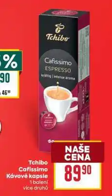 Billa Tchibo Cafissimo Kávové kapsle nabídka