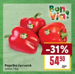Billa Paprika červená nabídka