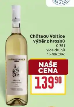 Billa Château Valtice výběr z hroznů nabídka