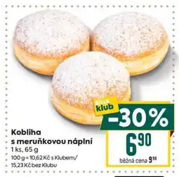 Billa Kobliha s meruňkovou náplní nabídka