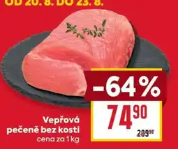 Billa Vepřová pečeně bez kosti nabídka