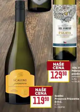 Billa Scalini Prosecco Frizzante D.O.C nabídka