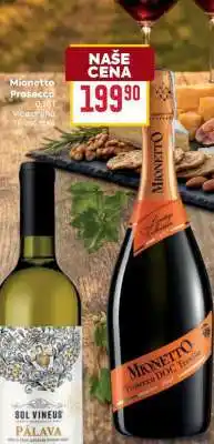 Billa Mionetto Prosecco nabídka