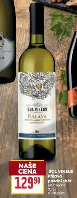 Billa SOL VINEUS Pálava nabídka