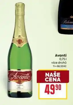 Billa Avanti nabídka