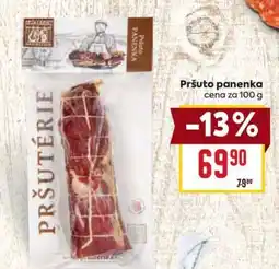 Billa Pršuto panenka nabídka