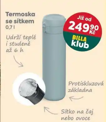 Billa Termoska se sítkem nabídka