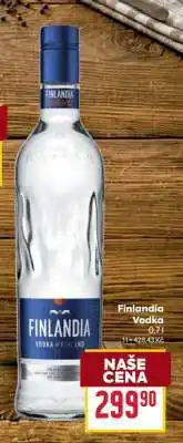 Billa Finlandia Vodka nabídka